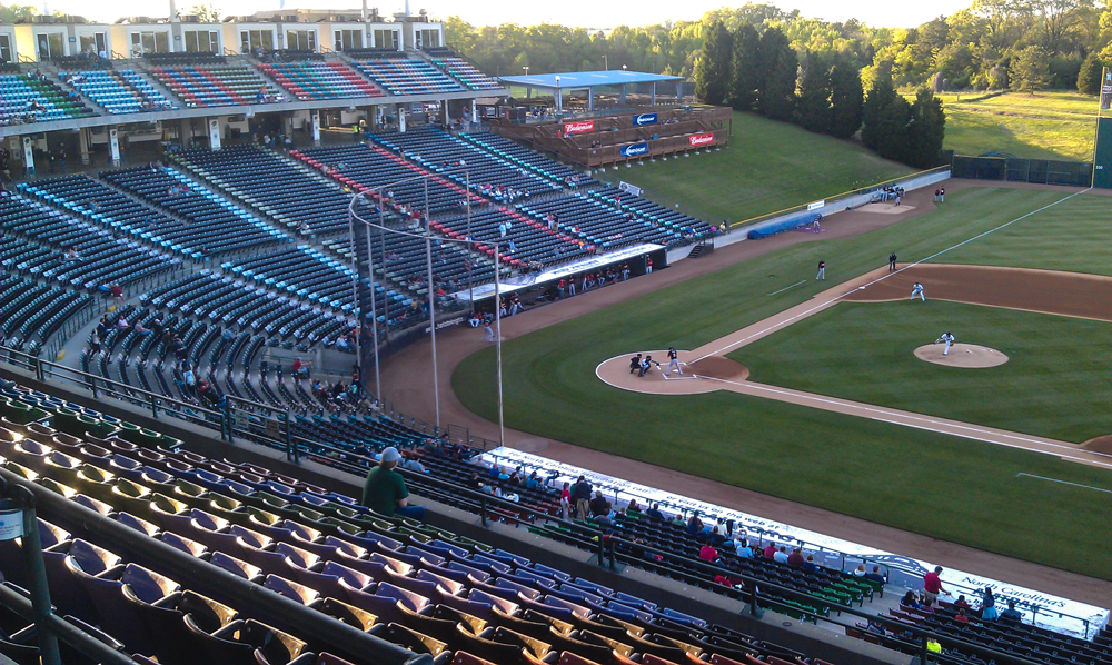 Old Charlotte Knights stadium townhome site in Fort Mill SC